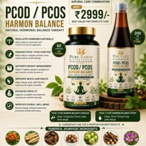 PCOD / PCOS Capsules + Syrup Combo
