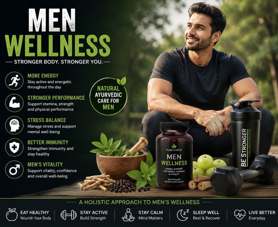 Men’s Wellness: A Natural Approach to Everyday Health and Vitality
